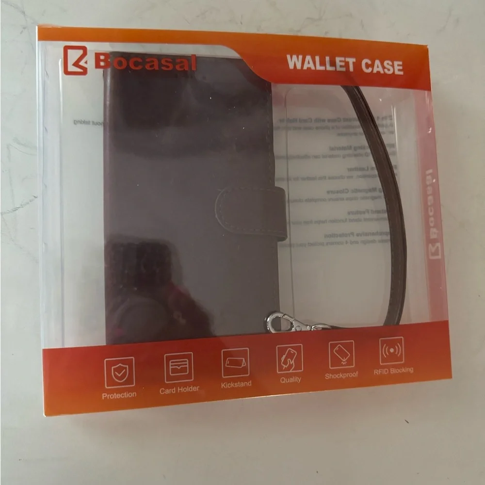 NWT- I-phone 11 Pro premium leather case NEW